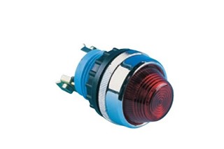 S Serisi Plastik 230V AC Kırmızı 22 mm Sinyal